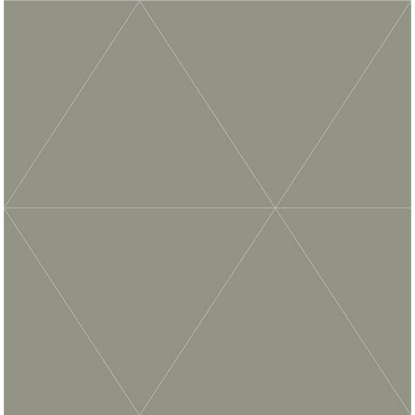 Twilight Silver Geometric Wallpaper