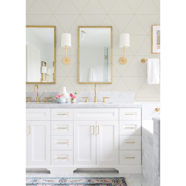 Twilight Bone Geometric Wallpaper