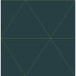 Twilight Indigo Geometric Wallpaper