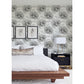Mythic Black Floral Wallpaper