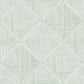 Cade Green Geometric Wallpaper
