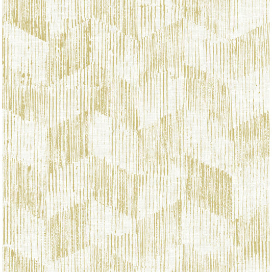 Demi Yellow Distressed Wallpaper