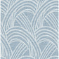 Farrah Blue Geometric Wallpaper