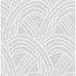Farrah Grey Geometric Wallpaper
