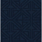 Kachel Indigo Geometric Wallpaper