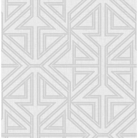 Kachel Grey Geometric Wallpaper