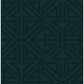 Kachel Teal Geometric Wallpaper