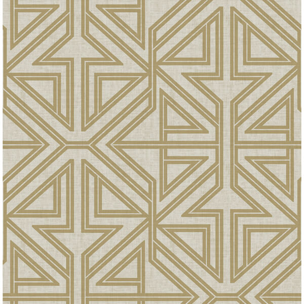 Kachel Gold Geometric Wallpaper