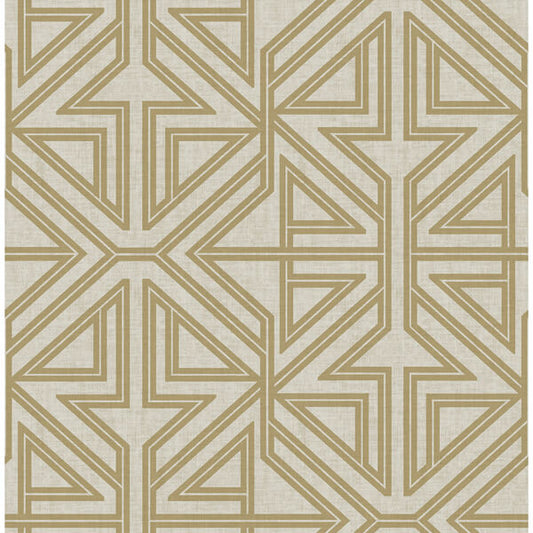 Kachel Gold Geometric Wallpaper