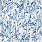 Leandra Indigo Floral Trail Wallpaper