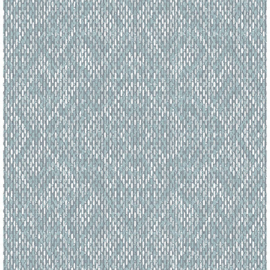 Felix Sky Blue Geometric Wallpaper