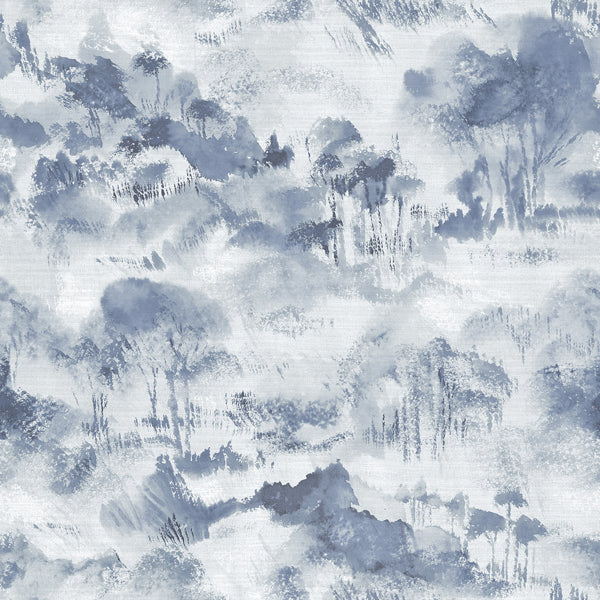Nara indigo Nara indigo Toile Wallpaper