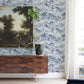 Nara indigo Nara indigo Toile Wallpaper