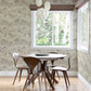 Nara Taupe Taupe Toile Wallpaper