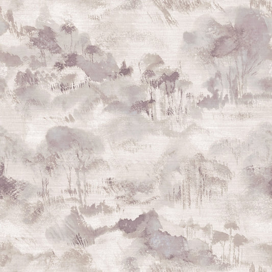 Nara Grey Grey Toile Wallpaper