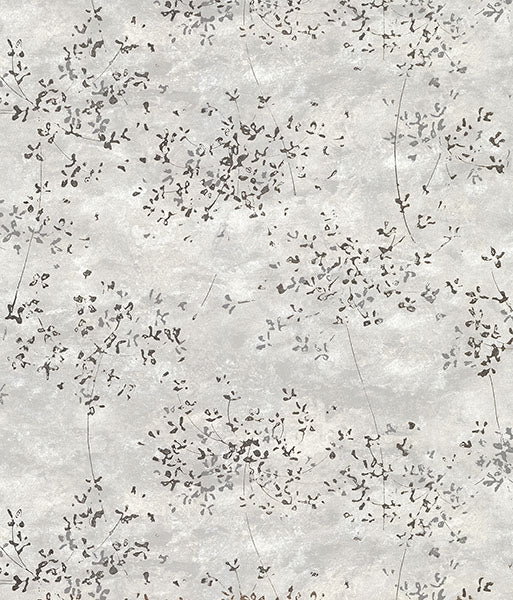 Arian Silver Abstract Wallpaper