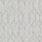 Ziva Platinum Metallic Trellis Wallpaper