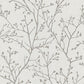 Koura Silver Branches Wallpaper