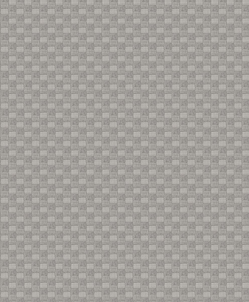 Ira Taupe Checkered Wallpaper