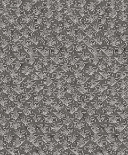 Asteria Charcoal Fan Wallpaper