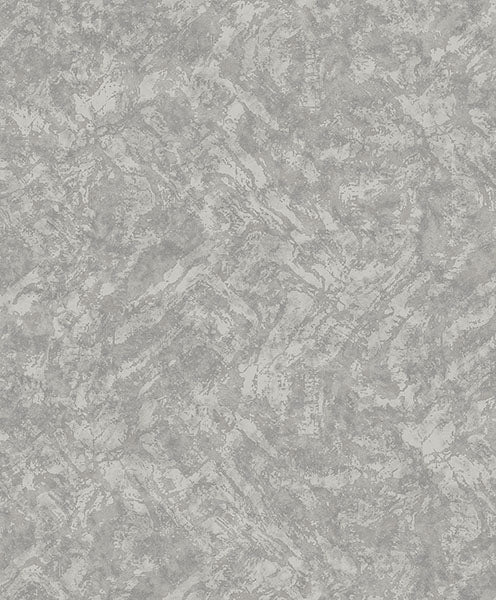 Asero Silver Distressed Wallpaper