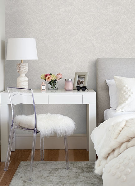 Asero Platinum Distressed Wallpaper