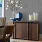 Sarni Silver Grid Wallpaper