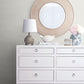 Soleil Silver Petite Floral Wallpaper