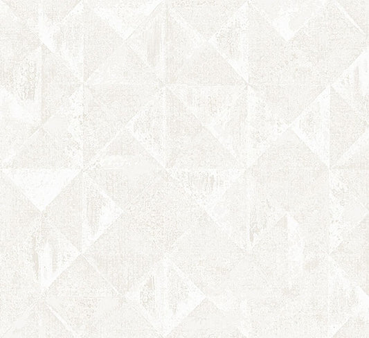 Demir Dove Distressed Geometric Wallpaper