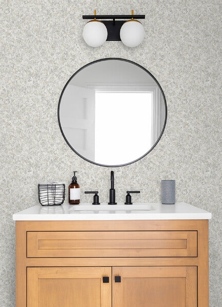 Hepworth Light Grey Texture Wallpaper