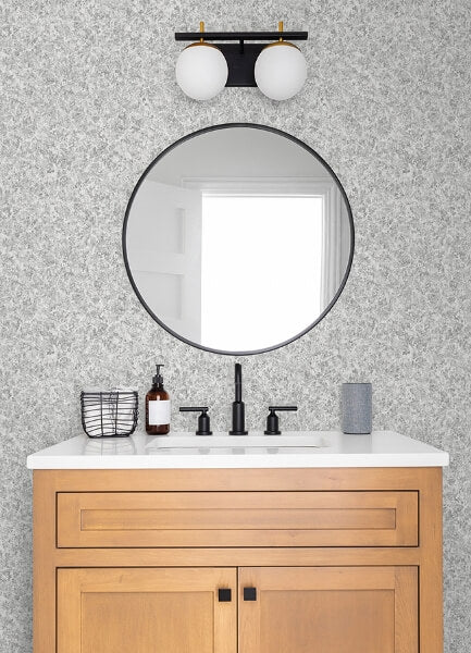 Hepworth Grey Texture Wallpaper