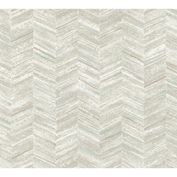 Tatlin Grey Chevron Wallpaper