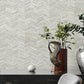 Tatlin Grey Chevron Wallpaper