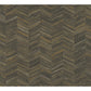 Tatlin Brown Chevron Wallpaper