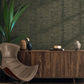 Tatlin Brown Chevron Wallpaper