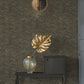 Tatlin Brown Chevron Wallpaper