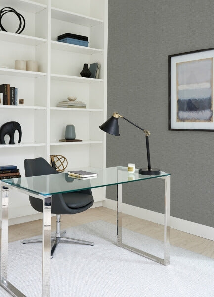 Wembly Light Grey Distressed Texture Wallpaper