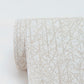 Nagano White Distressed Texture Wallpaper
