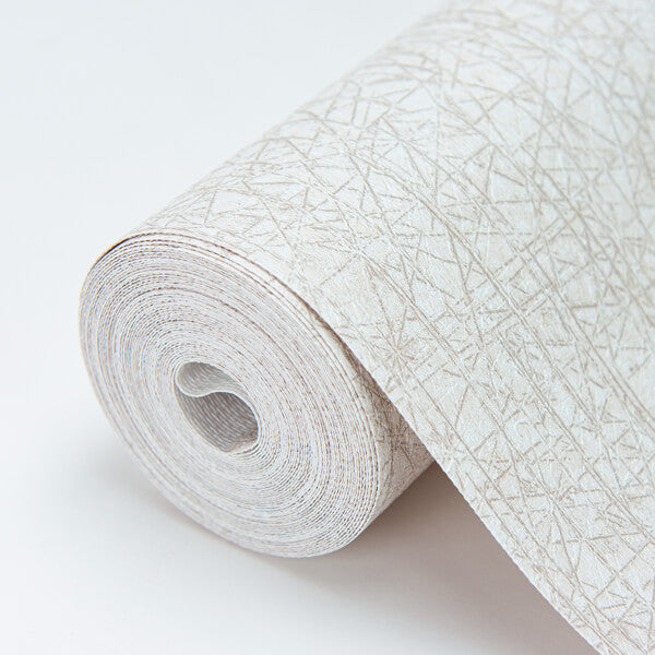 Nagano White Distressed Texture Wallpaper
