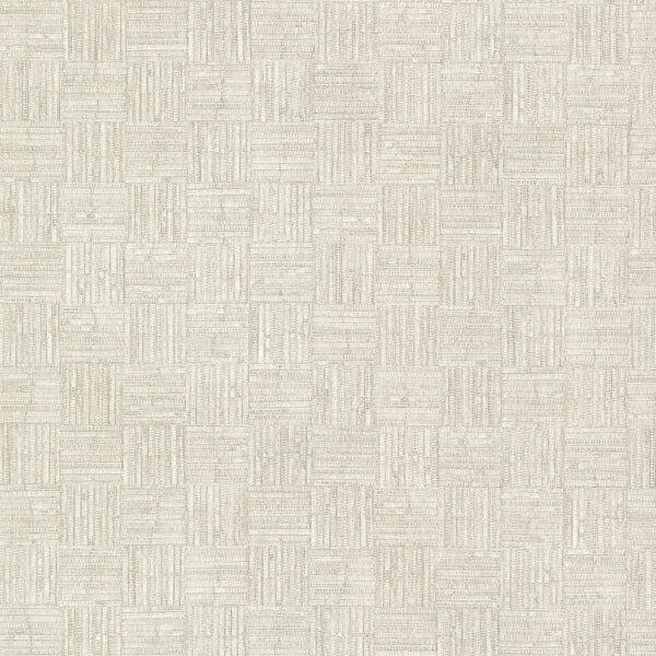 Thea Cream Geometric Wallpaper