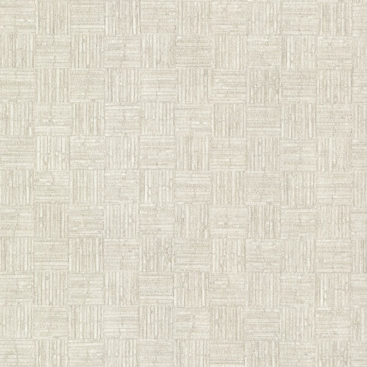 Thea Cream Geometric Wallpaper