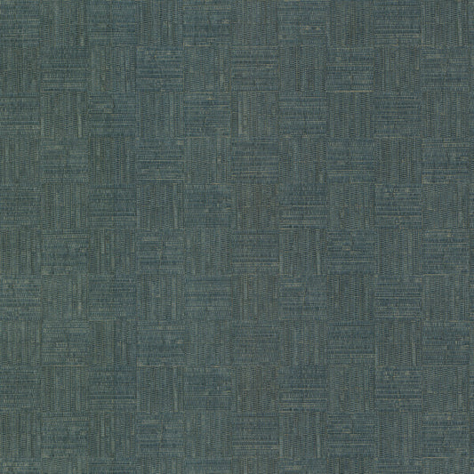 Thea Blue Geometric Wallpaper
