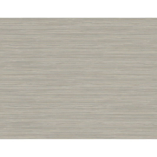 Bondi Grey Grasscloth Texture Wallpaper