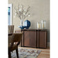 Luz Taupe Faux Grasscloth Wallpaper