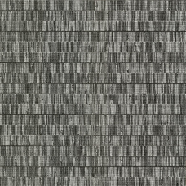 Luz Blue Faux Grasscloth Wallpaper