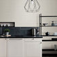 Gator White Geometric Stripe Wallpaper
