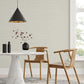 Shantung White Silk Wallpaper