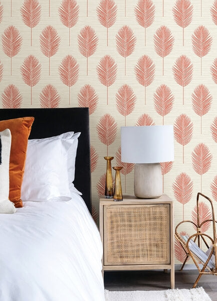 Bali Coral Fern Wallpaper