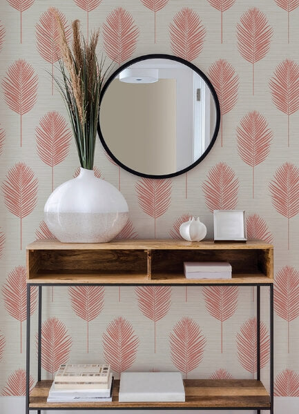 Bali Coral Fern Wallpaper