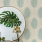 Bali Aqua Fern Wallpaper
